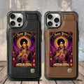 Prince Merch Saint Prince Purple Mystery Leather Wallet Phone Case Birthday Gift For Fans - Loomnari