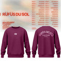 Rufus Du Sol Merch 2026 RDS North America Tour Sweatshirt Presents For Music Lovers - Loomnari