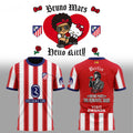 Bruno Mars The Romantic Tour 2026 Madrid Spain T-Shirt Bruno Mars Concert Merch Fan Gifts - Loomnari