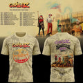 Gorillaz The Mountain Tour 2026 Signature Shirt Gorillaz Merch Gifts For Music Lover - Loomnari