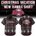 Birmingham Barons X Christmas Vacation Holiday Theme Hawaiian Shirt Birmingham Barons Merch - Loomnari