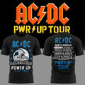 Florida Panthers X AC DC Power Up Tour 2026 T-Shirt Black AC DC Merch Best Gift For Rock Fans - Loomnari