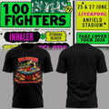 Foo Fighters Take Cover Tour 2026 At Ernst Happel Stadion Vienna Shirt Foo Fighters Merch Black - Loomnari