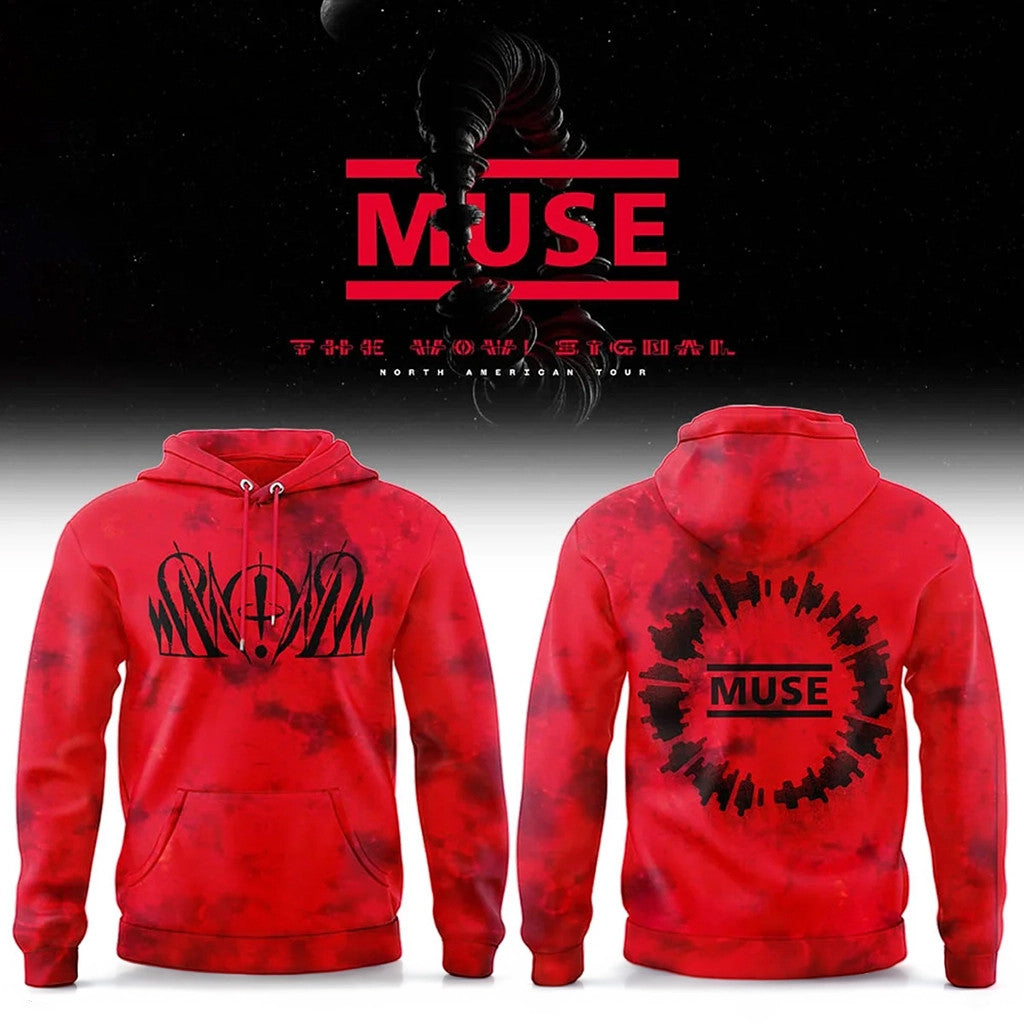 Muse Tour Merch Muse The Wow Signal North American Tour 2026 Hoodie Best Gifts For Fans - Loomnari