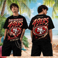 Custom San Francisco 49ers Faithful To The Bay Vintage T-Shirt SF 49ers Merch 2026 Fan Gifts - Loomnari
