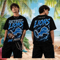 Personalized Detroit Lions One Pride T-Shirt Detroit Lions Merch Best Gift For Football Fans - Loomnari