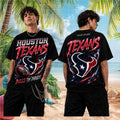 Personalized Houston Texans Bulls On Parade T-Shirt 2026 Houston Texans Merch Football Fan Gift - Loomnari