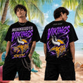 Personalized Minnesota Vikings Skol Football Vintage T-Shirt 2026 MN Vikings Merch Fan Gifts - Loomnari