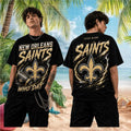 Personalized New Orleans Saints Who Dat T-Shirt Saints Merch 2026 Gifts For Football Fans - Loomnari