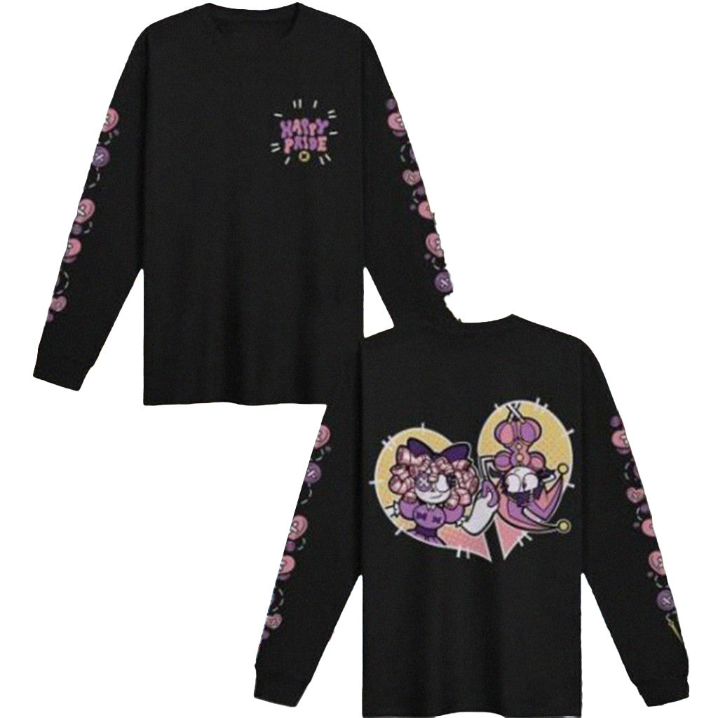 Kittensneeze Jesterdoll Pride Long Sleeve T-Shirt Kittensneeze Merch Gifts For Music Lovers - Loomnari