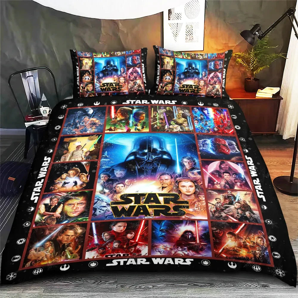 Star Wars 50th Anniversary Bedding Set Star Wars Merch Thank You For The Memorial Duvet Cover - Loomnari