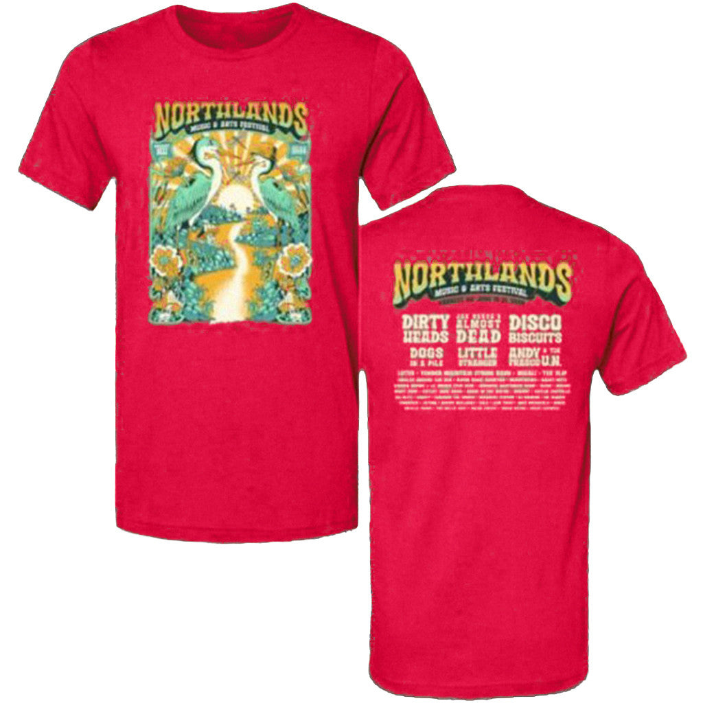 Northlands Music And Arts Festival 2026 Lineup Clay Chris Gipple T-Shirt Music Lovers Gifts - Loomnari