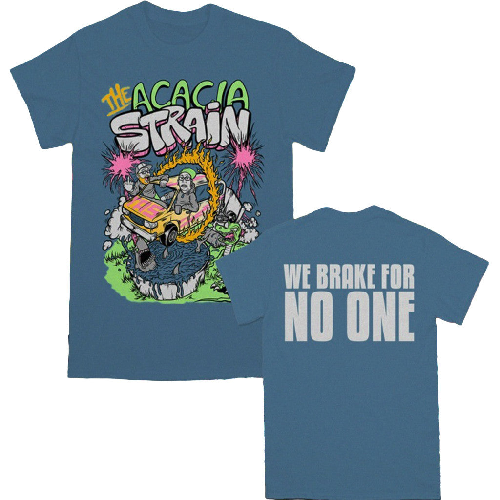 The Acacia Strain We Brake For No One Van Jump T-Shirt The Acacia Strain Merch Gifts For Him - Loomnari