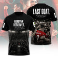 Cristiano Ronaldo Merch Forever Reserved Last Goat Cristiano Ronaldo T-Shirt Gift Ideas For Him - Loomnari