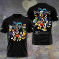Kingdom Hearts 25th Anniversary T-Shirt Kingdom Hearts Merch Unique Gifts For Fans - Loomnari