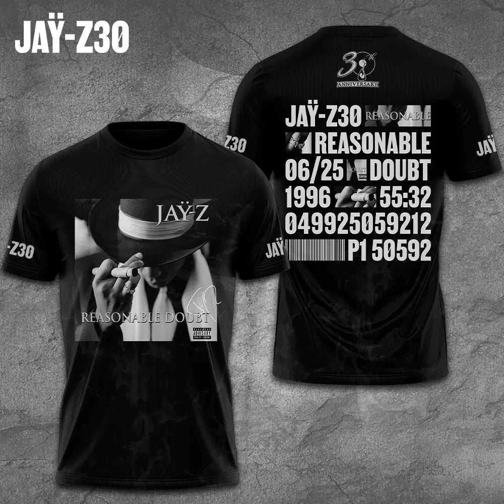 Jay-Z30 Anniversary Reasonable Doubt T-Shirt Jay-Z30 Merch Birthday Gift For Brother - Loomnari