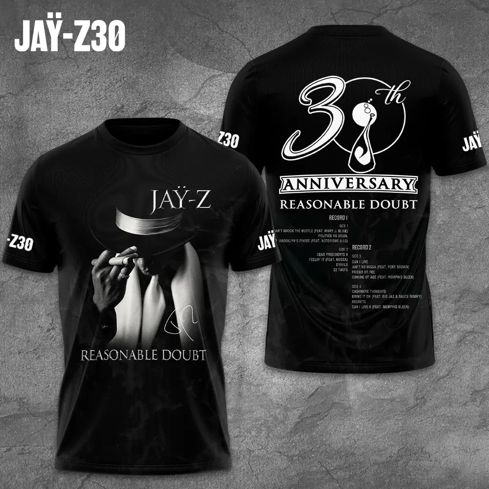 Jay-Z30 Anniversary Reasonable Doubt T-Shirt Jay-Z30 Merch Gift For Brother - Loomnari