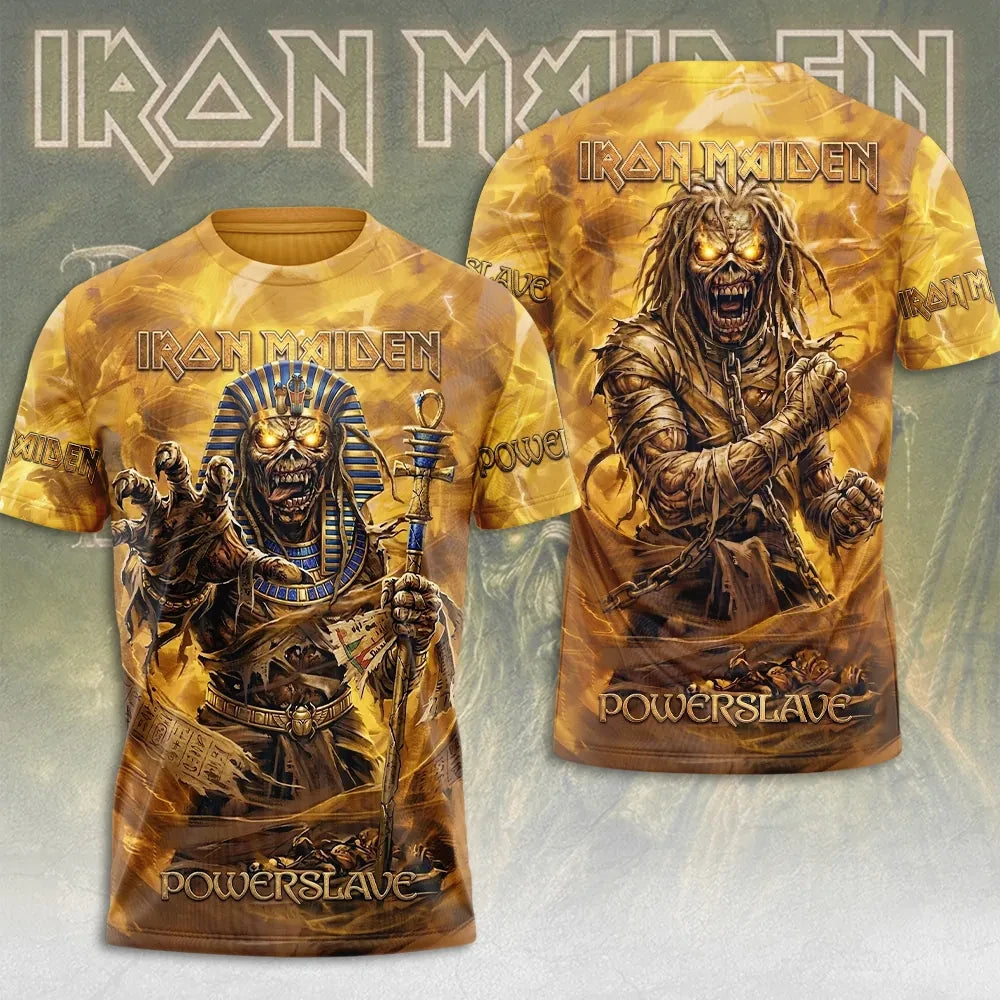 Iron Maiden Run For Your Lives World Tour 2026 T-Shirt Iron Maiden Merch Gift For Fans - Loomnari
