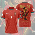 Cristiano Ronaldo X Portugal National Football Team Merch Portugal Soccer Fan Gift Ideas - Loomnari