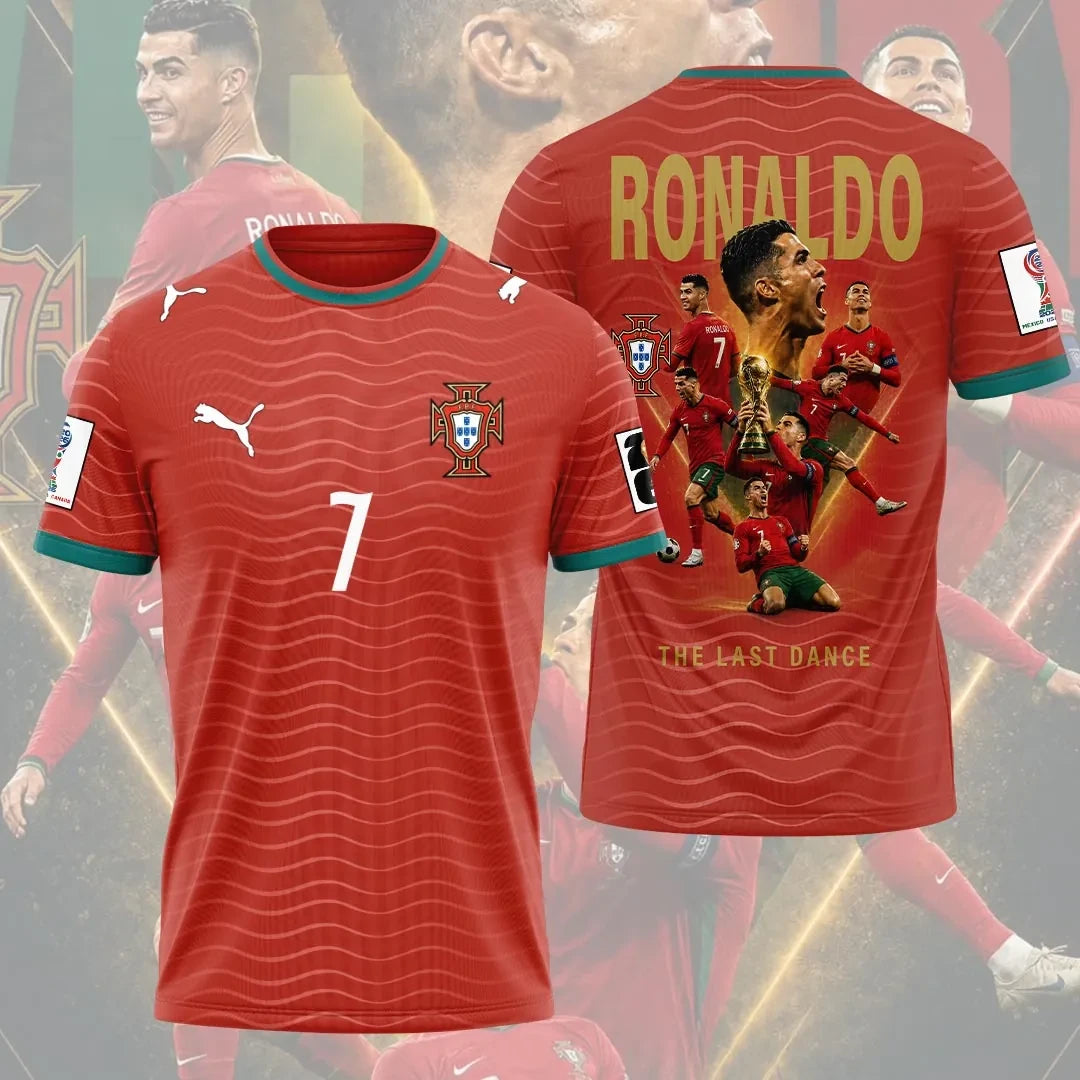 Cristiano Ronaldo X Portugal National Football Team Merch Portugal Soccer Fan Gift Ideas - Loomnari