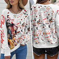 Elvis Presley Merch Elvis Presley King Of Rock And Roll Long Sleeve Shirt Unique Gift For Her - Loomnari