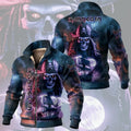 Iron Maiden Run For Your Lives World Tour 2026 Collar Zip Jacket Iron Maiden Merch Gift For Fans - Loomnari
