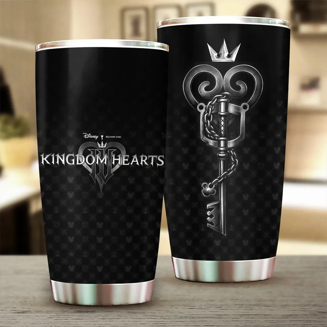 Kingdom Hearts IV Tumbler Cup Kingdom Hearts Merch Best Gifts For Husband - Loomnari