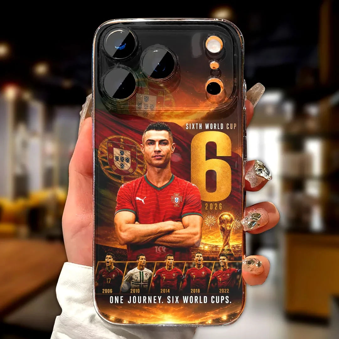 Cristiano Ronaldo X Portugal National Football Team Phone Case Cristiano Ronaldo Merch Gifts - Loomnari