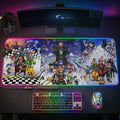 Kingdom Hearts 25th Anniversary Gaming Desk Mat Kingdom Hearts Merch Best Gifts For Husband - Loomnari