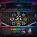 Kingdom Hearts Merch 25th Anniversary Gaming Desk Mat Unique Gifts For Fans - Loomnari