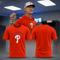 2026 Philadelphia Phillies Red T-Shirt Phillies Merch Unique Gift For Baseball Fans - Loomnari