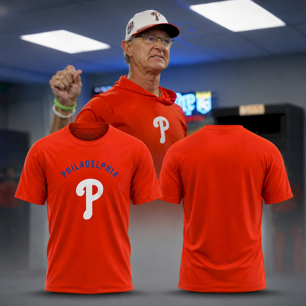 2026 Philadelphia Phillies Red T-Shirt Phillies Merch Unique Gift For Baseball Fans - Loomnari