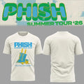 Phish Summer Tour 2026 T-Shirt Melted Shrit Phish Merch Best Gifts For Band Fans - Loomnari