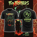 Foo Fighters Take Cover Tour 2026 Vienna T-Shirt Foo Fighters Merch Present For Rock Fans - Loomnari