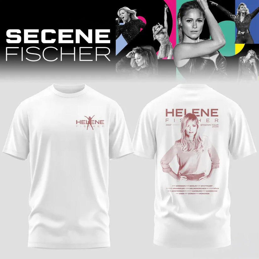 Helene Fischer 360 Stadium Tour 2026 T-Shirt Helene Fischer Concert Merch Gift For Music Lovers - Loomnari