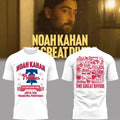 Noah Kahan The Great Divide Tour 2026 At Citizens Bank Park T-Shirt Noah Kahan Tour Merch White - Loomnari