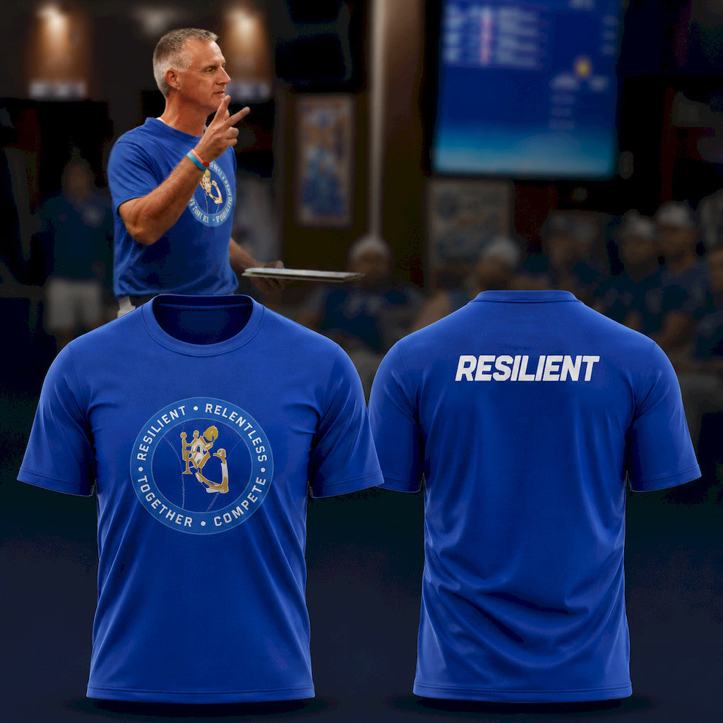 2026 Resilient Relentless Together Compete T-Shirt Motivational Athletic Tee Gift For Husband - Loomnari