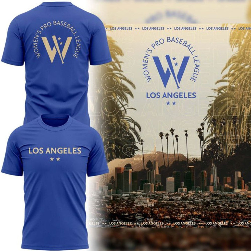 Los Angeles Queens Women's Pro Baseball League 2026 T-Shirt LA Queens Merch Gifts For Fans - Loomnari