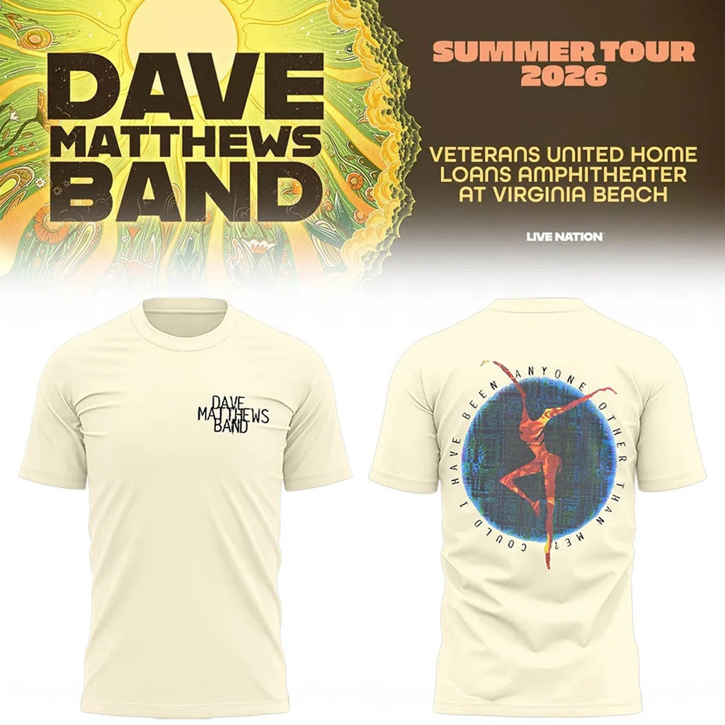 Dave Matthews Band Summer Tour 2026 T-Shirt Music Fan Gear DMB Merch Gifts For Brothers - Loomnari