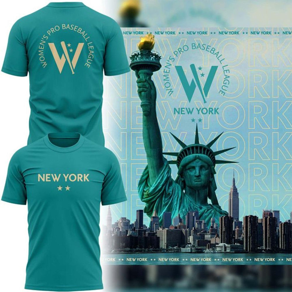 New York Heights Women's Pro Baseball League 2026 T-Shirt NY Heights Merch Baseball Fan Gifts - Loomnari
