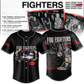Foo Fighters 2026 Take Cover AU NZ Tour Baseball Jersey Foo Fighters Merch Rock Fan Gifts - Loomnari