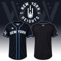 New York Heights Away Baseball Jersey 2026 WPBL Jersey NY Heights Merch Gift For Fans - Loomnari