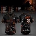 San Francisco Giants X Rod Wave Don't Look Down Tour 2026 Jersey SF Giants Merch Fan Gifts - Loomnari