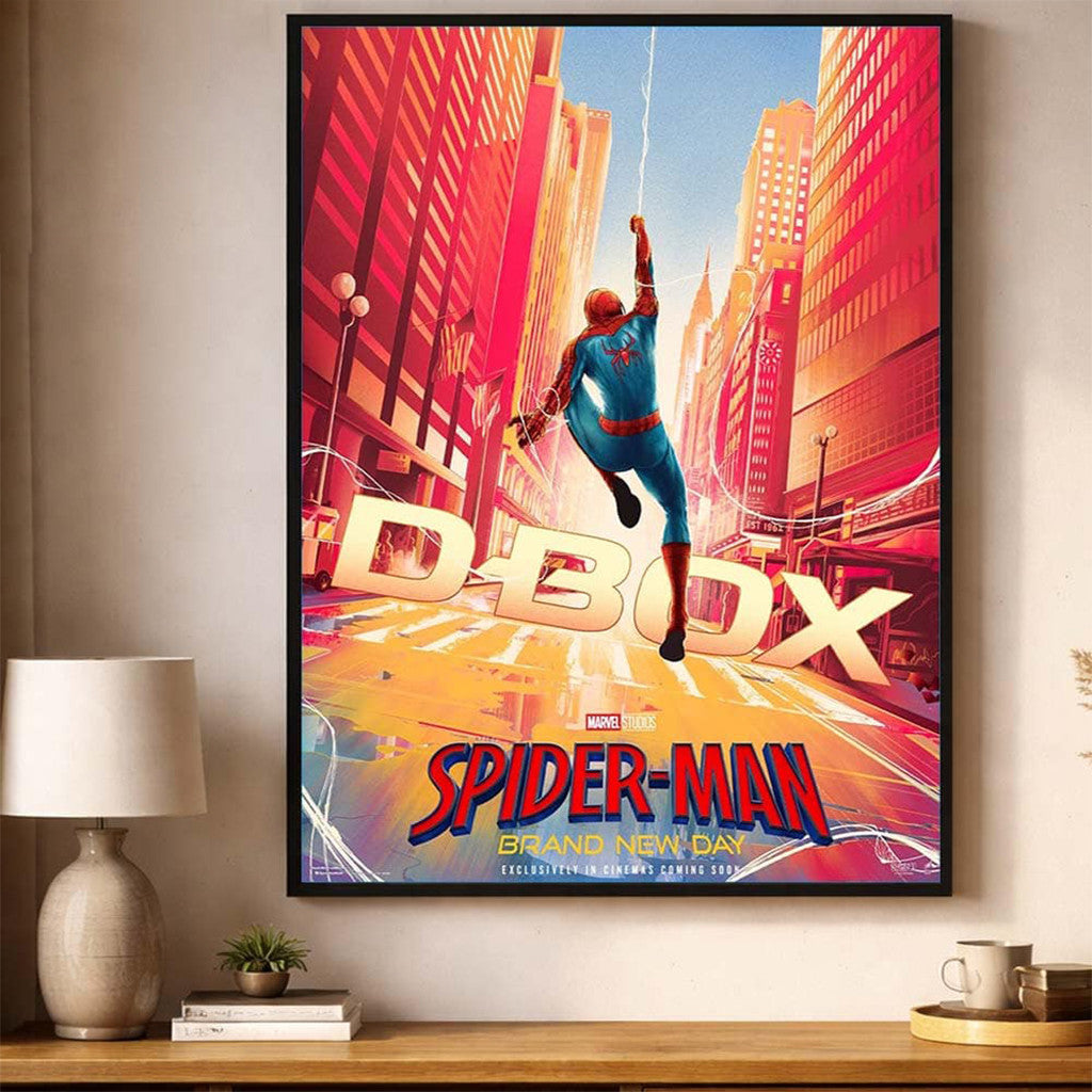 A New D-Box Poster For Spider-Man Merch Brand New Day Poster Gifts For Fans - Loomnari