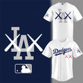 Los Angeles Dodgers X KAWS 2026 Baseball Jersey LA Dodgers Merch Gift For Baseball Lover - Loomnari