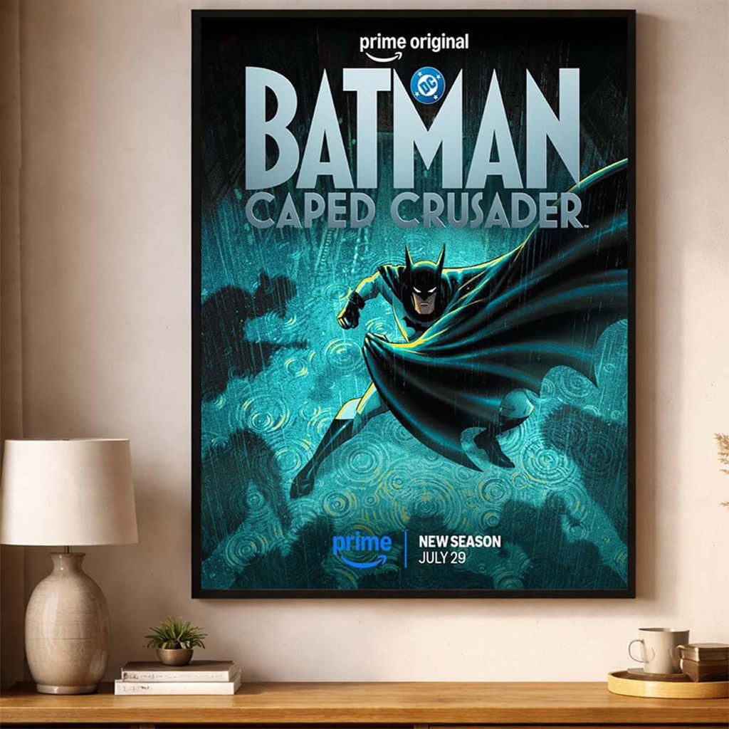 Batman Caped Crusader Season 2 Poster Caped Crusader Merch Gifts For Fans - Loomnari