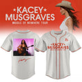Kacey Musgraves Middle Of Nowhere Tour Baseball Jersey Kacey Musgraves Merch 2026 Fan Gifts - Loomnari