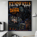 Ice Nine Kills Merch Silver Scream Con 2026 Worcester MA Event Poster Birthday Gifts For Him - Loomnari