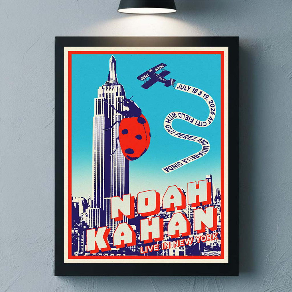 Noah Kahan Live In New York 2026 Poster Noah Kahan Merch Birthday Presents For Husband - Loomnari