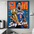 OG Anunoby SLAM 263 Magazine Cover Poster New York Knicks Champions Merch Gift Ideas For Him - Loomnari